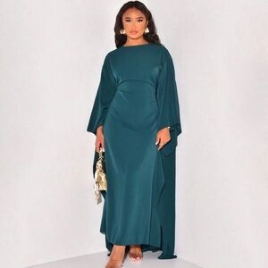 Green Abaya Cape